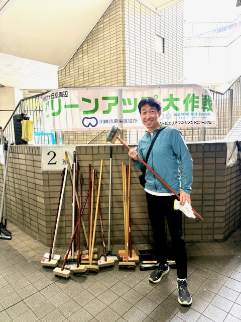 初参加で少し緊張してます。